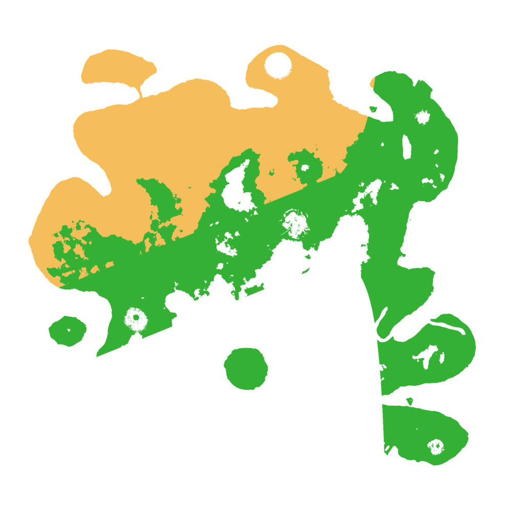 Biome Rust Map: Procedural Map, Size: 3500, Seed: 1457718551