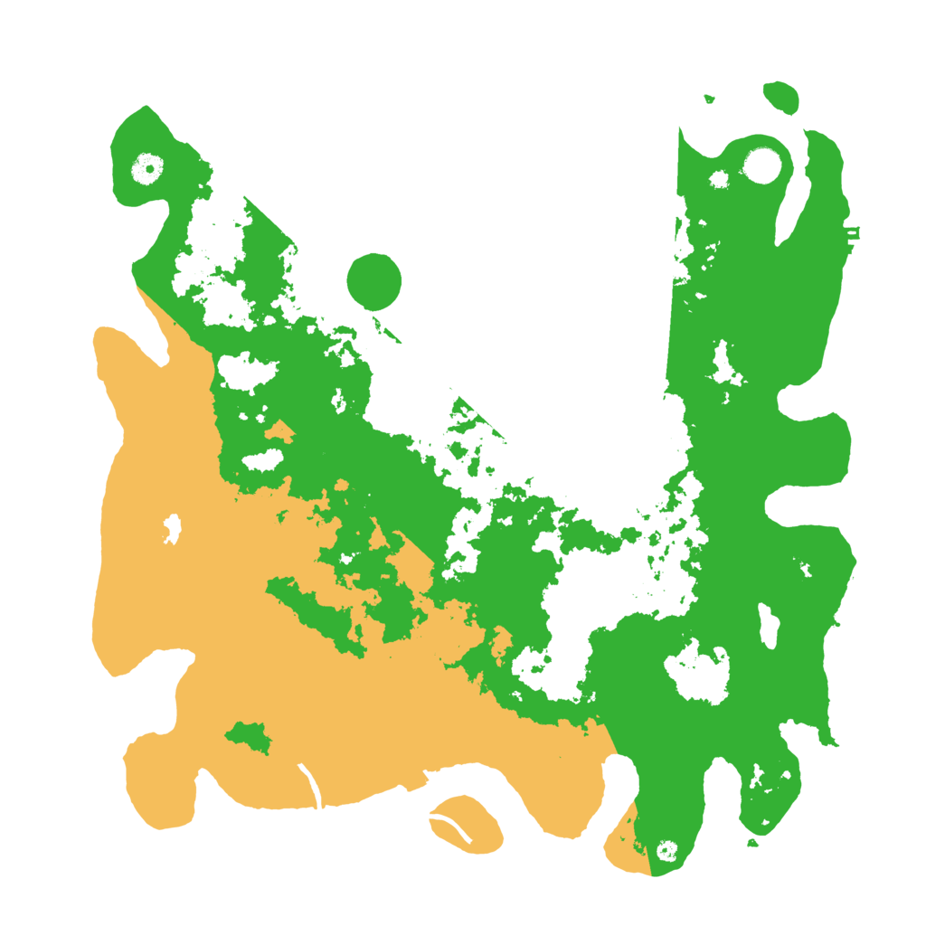 Biome Rust Map: Procedural Map, Size: 4500, Seed: 411439300