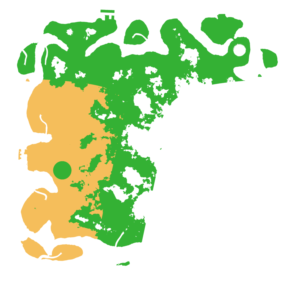 Biome Rust Map: Procedural Map, Size: 4250, Seed: 250424