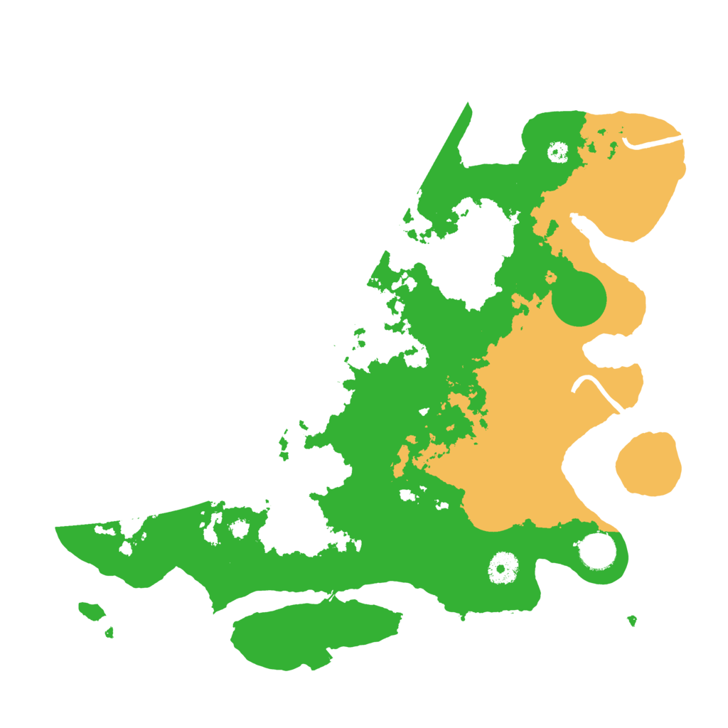 Biome Rust Map: Procedural Map, Size: 3500, Seed: 1159898629