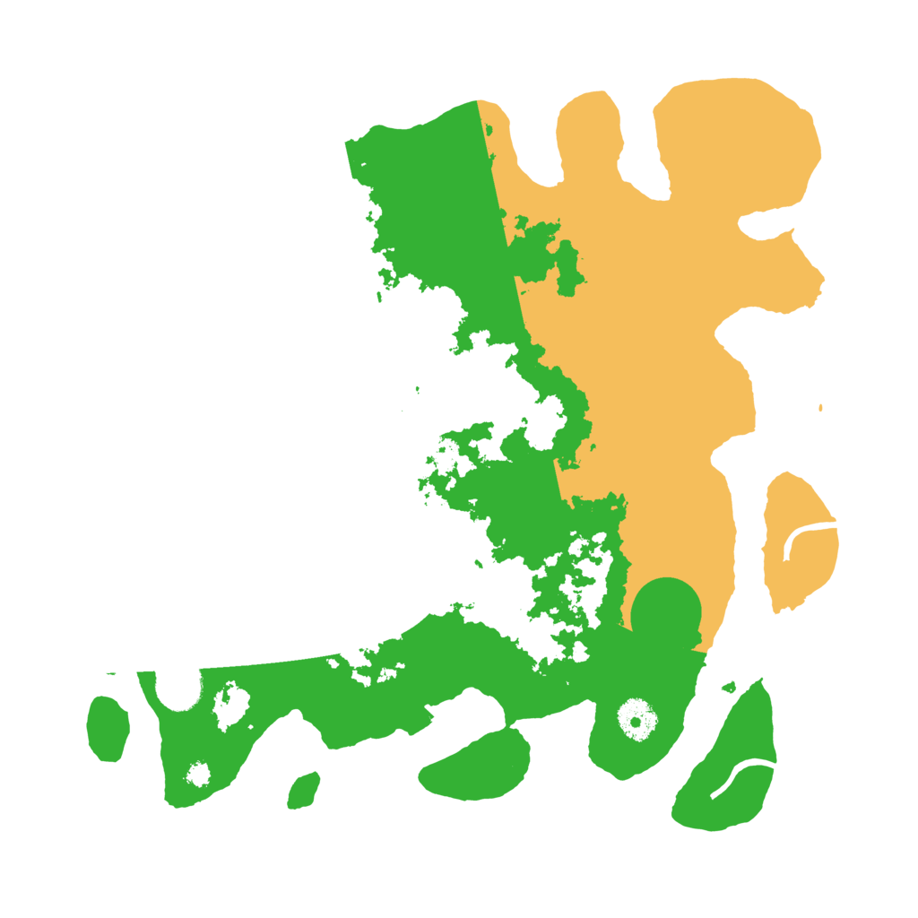 Biome Rust Map: Procedural Map, Size: 3500, Seed: 6902506