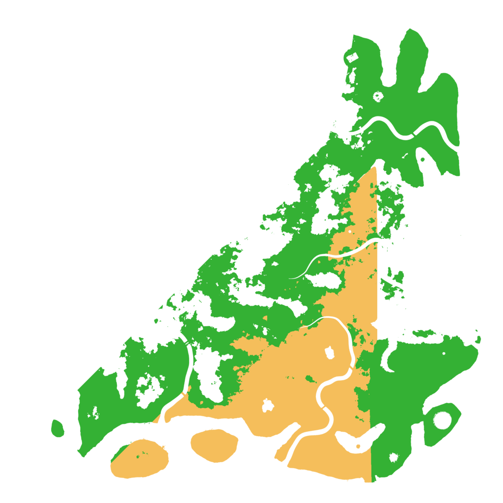 Biome Rust Map: Procedural Map, Size: 5000, Seed: 796015716