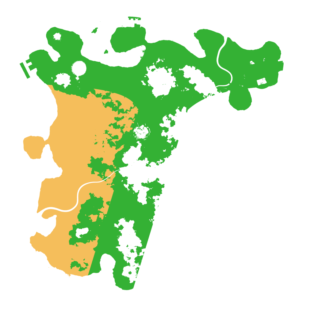 Biome Rust Map: Procedural Map, Size: 3750, Seed: 306122780
