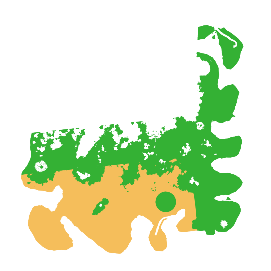 Biome Rust Map: Procedural Map, Size: 3500, Seed: 1104359643