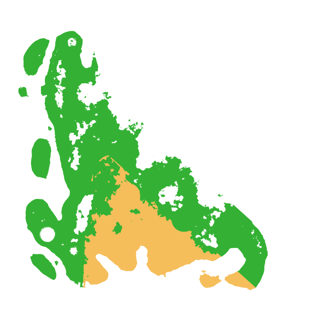 Biome Rust Map: Procedural Map, Size: 3700, Seed: 170182279