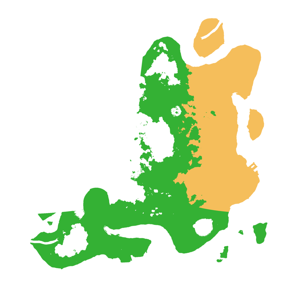 Biome Rust Map: Procedural Map, Size: 3000, Seed: 303601