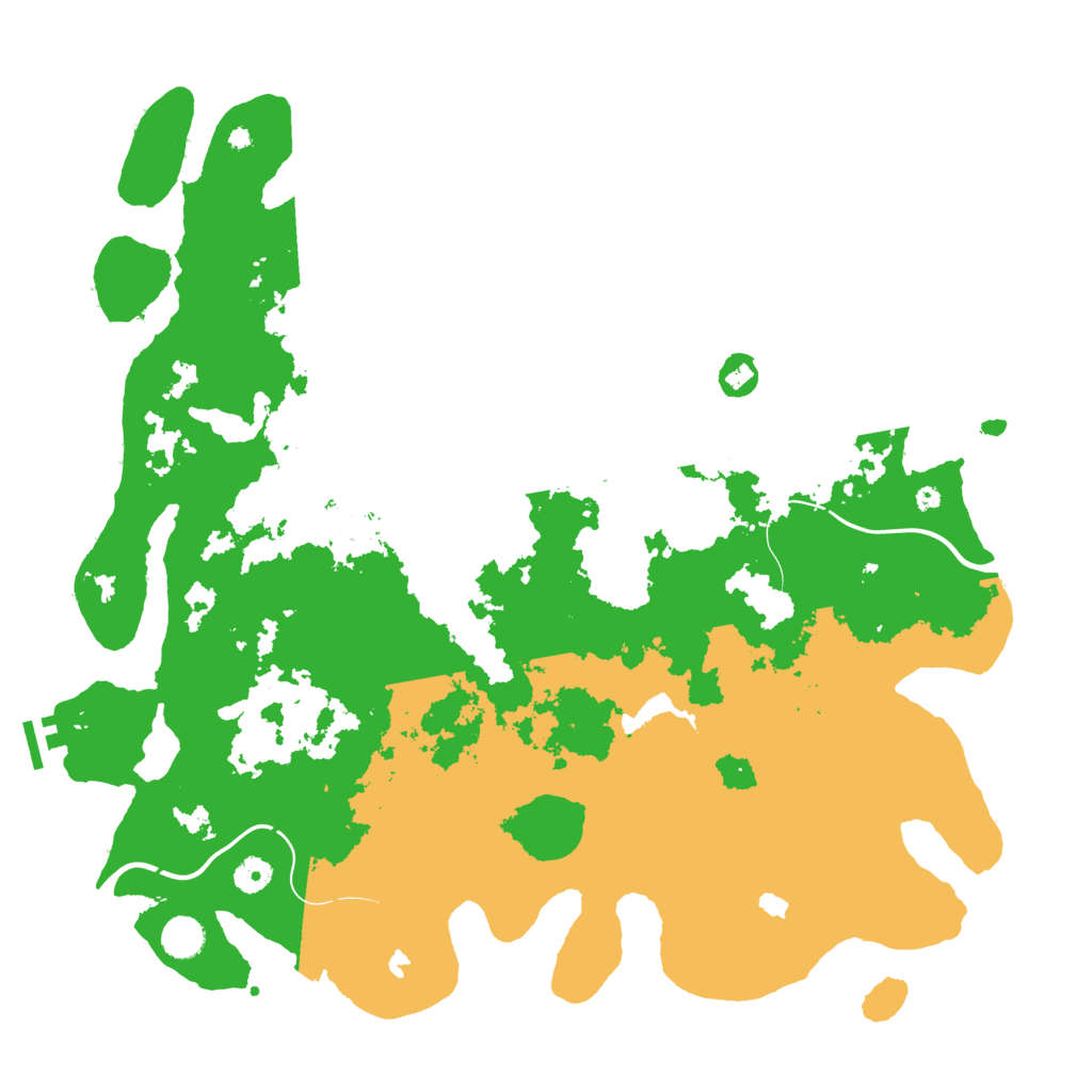 Biome Rust Map: Procedural Map, Size: 4500, Seed: 9999994