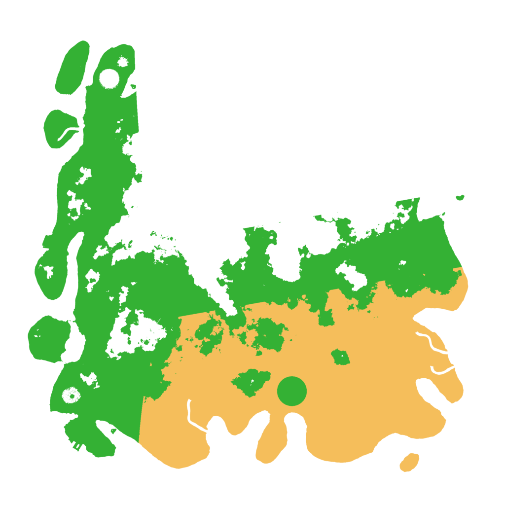 Biome Rust Map: Procedural Map, Size: 4500, Seed: 9999994