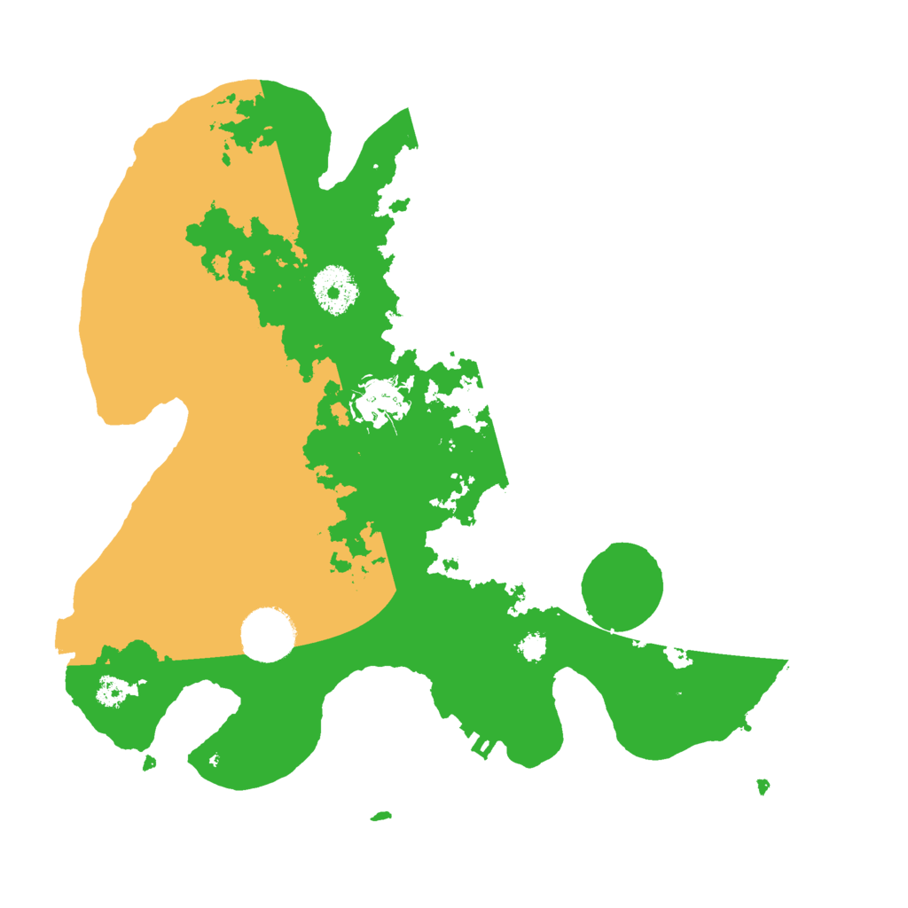 Biome Rust Map: Procedural Map, Size: 3000, Seed: 21363