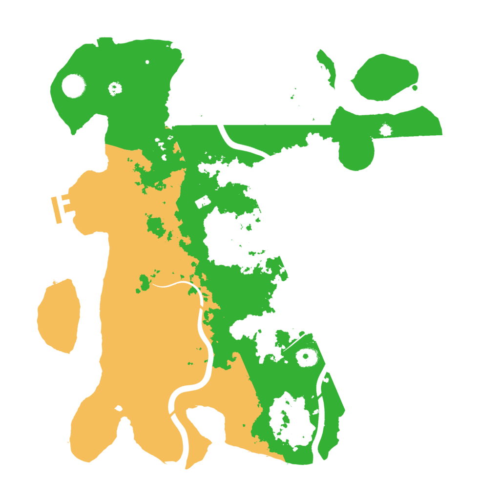 Biome Rust Map: Procedural Map, Size: 3750, Seed: 56612