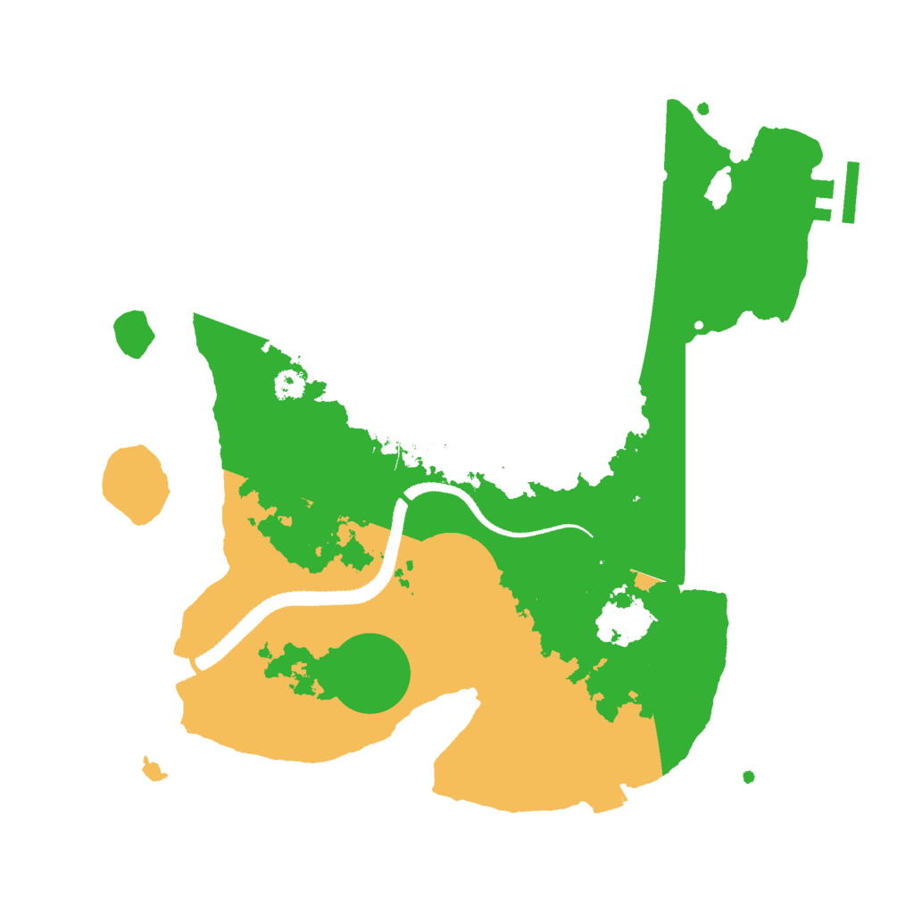 Biome Rust Map: Procedural Map, Size: 3000, Seed: 872517515
