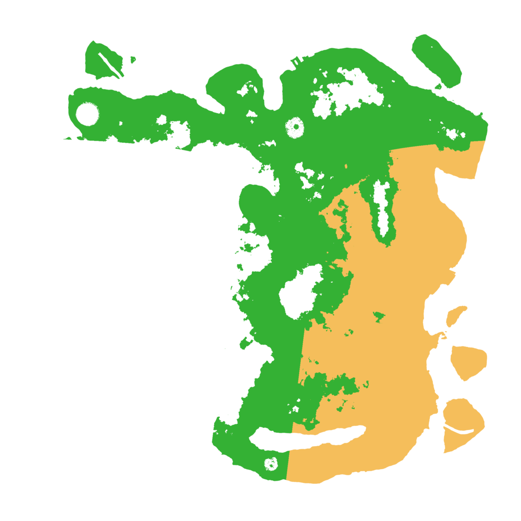 Biome Rust Map: Procedural Map, Size: 4000, Seed: 17384