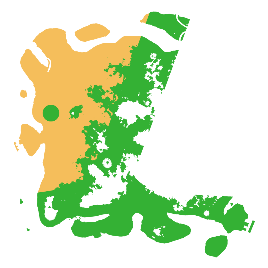Biome Rust Map: Procedural Map, Size: 4250, Seed: 64977494
