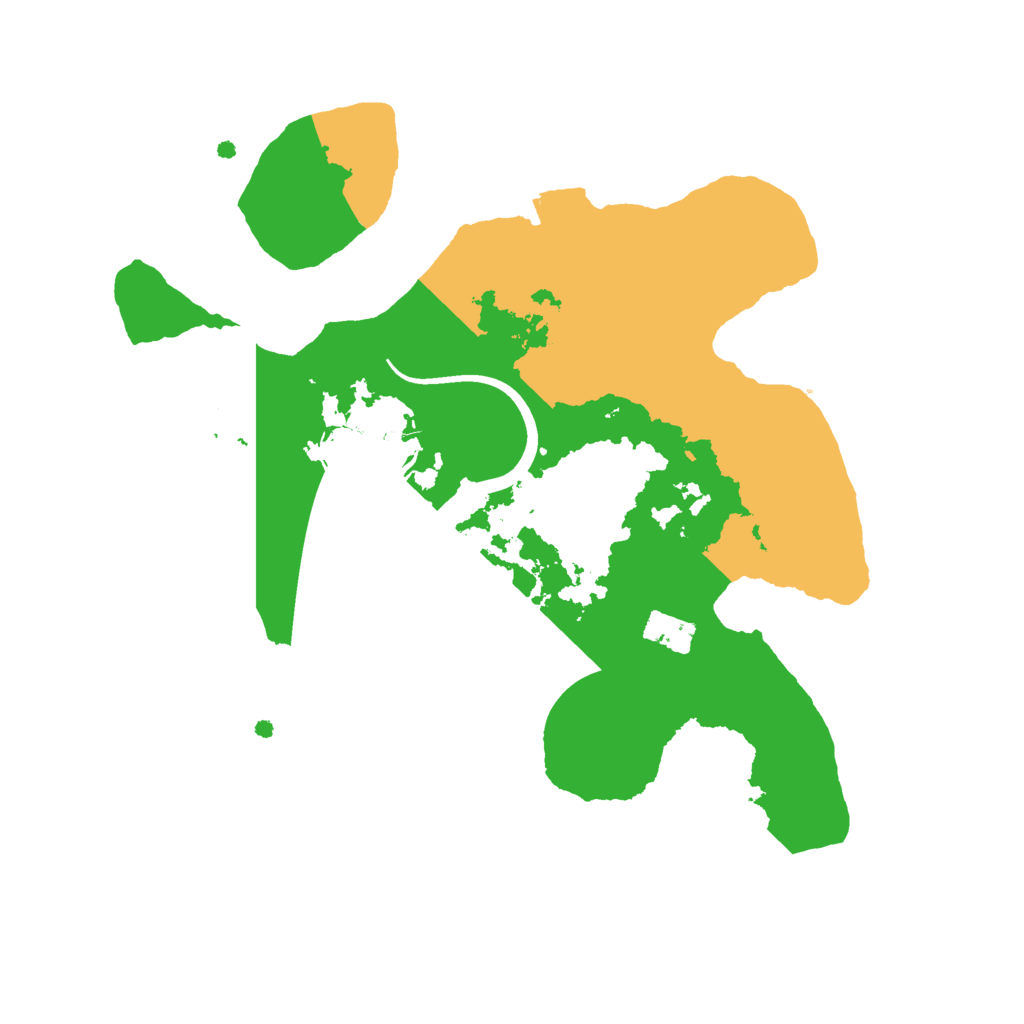 Biome Rust Map: Procedural Map, Size: 2250, Seed: 477213968
