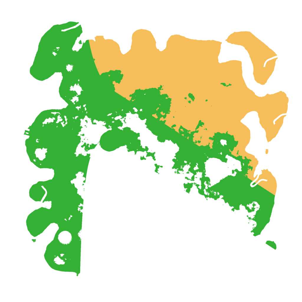 Biome Rust Map: Procedural Map, Size: 4000, Seed: 87033677