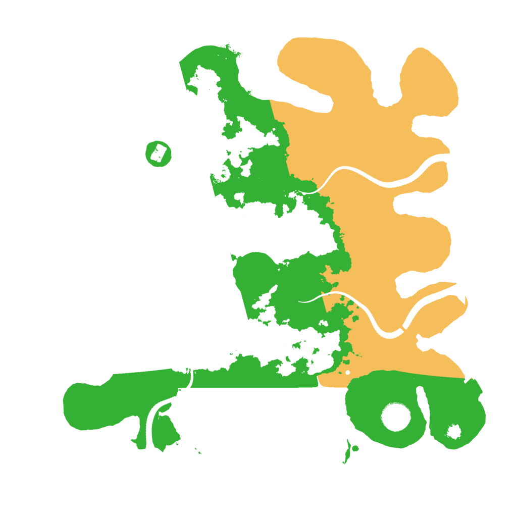 Biome Rust Map: Procedural Map, Size: 3250, Seed: 1072554651