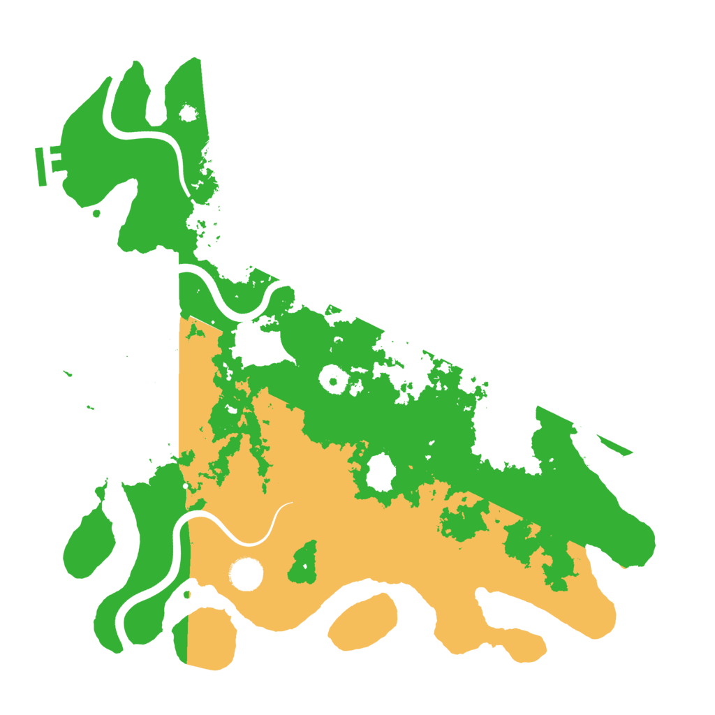 Biome Rust Map: Procedural Map, Size: 3750, Seed: 670185890