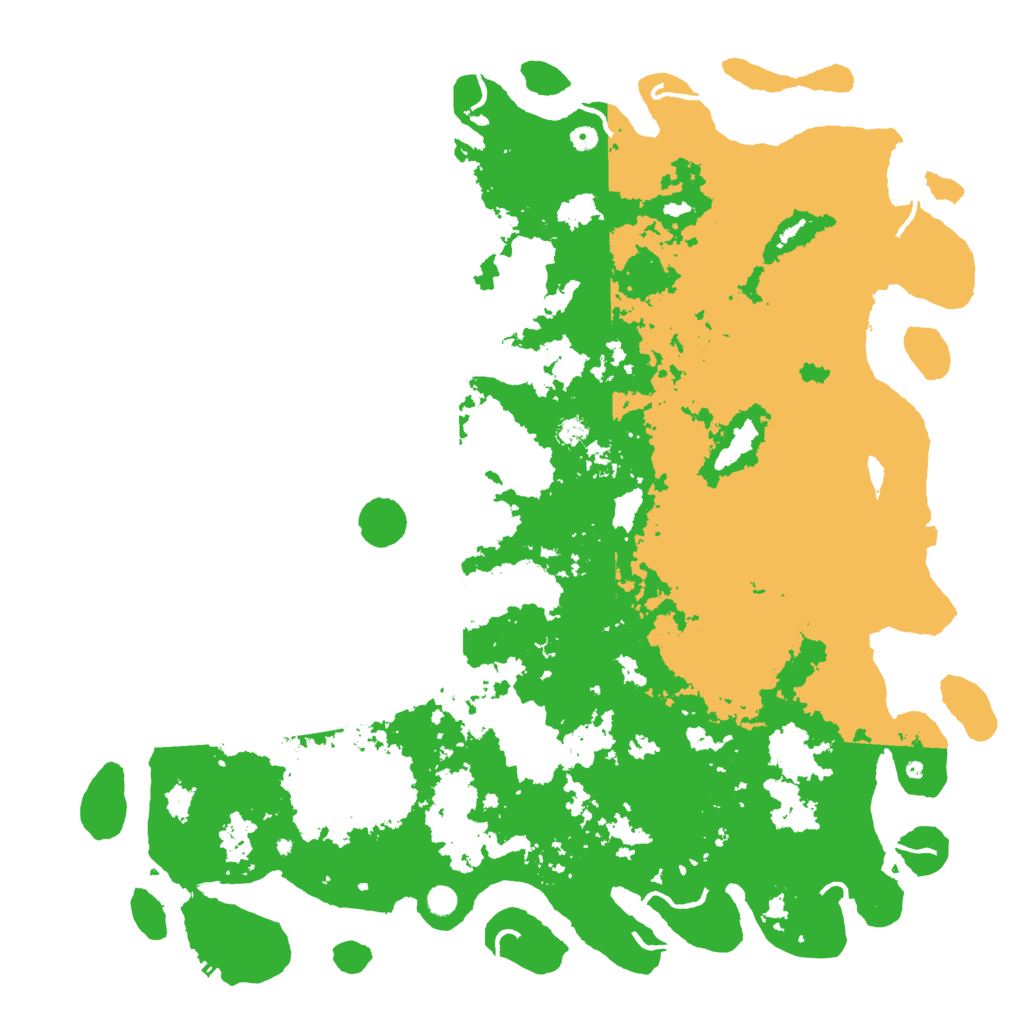 Biome Rust Map: Procedural Map, Size: 6000, Seed: 84858228