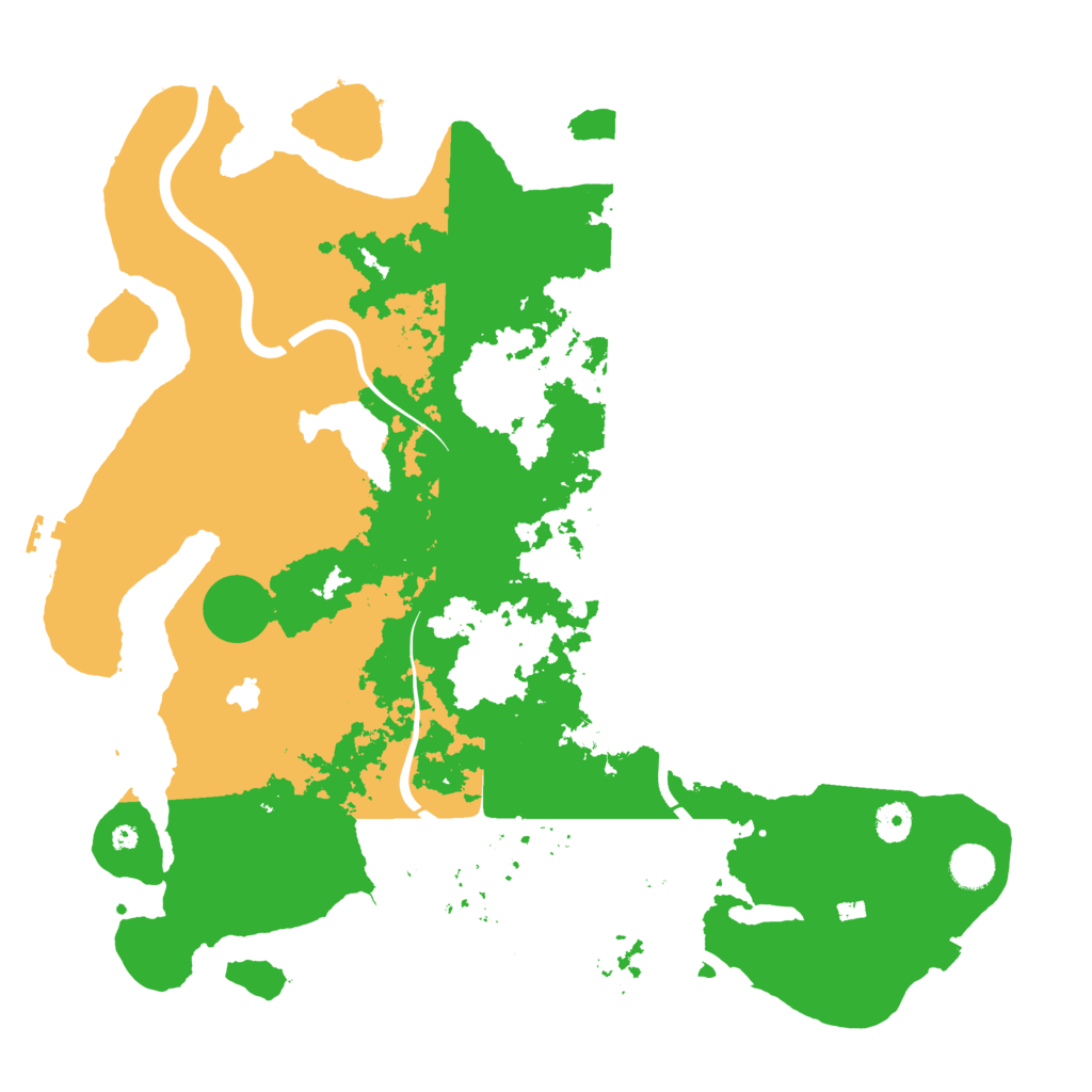 Biome Rust Map: Procedural Map, Size: 4250, Seed: 1727