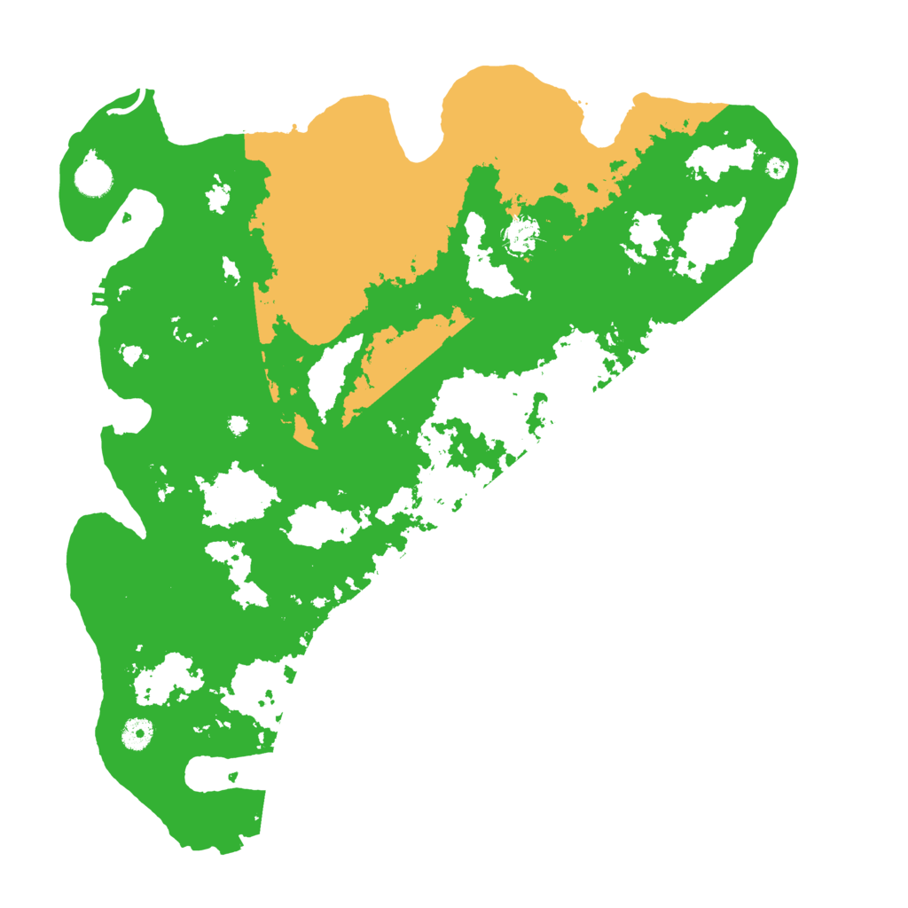 Biome Rust Map: Procedural Map, Size: 4300, Seed: 14002