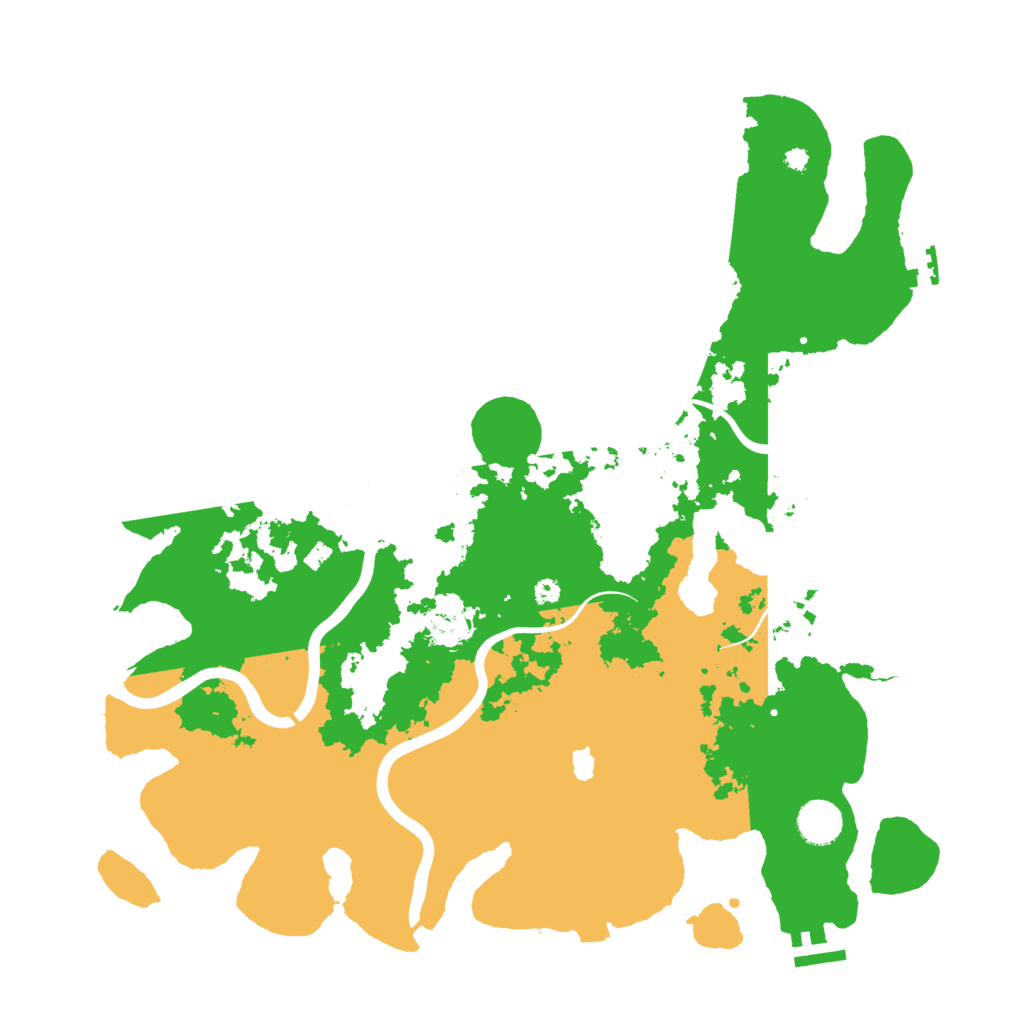 Biome Rust Map: Procedural Map, Size: 4000, Seed: 910527625