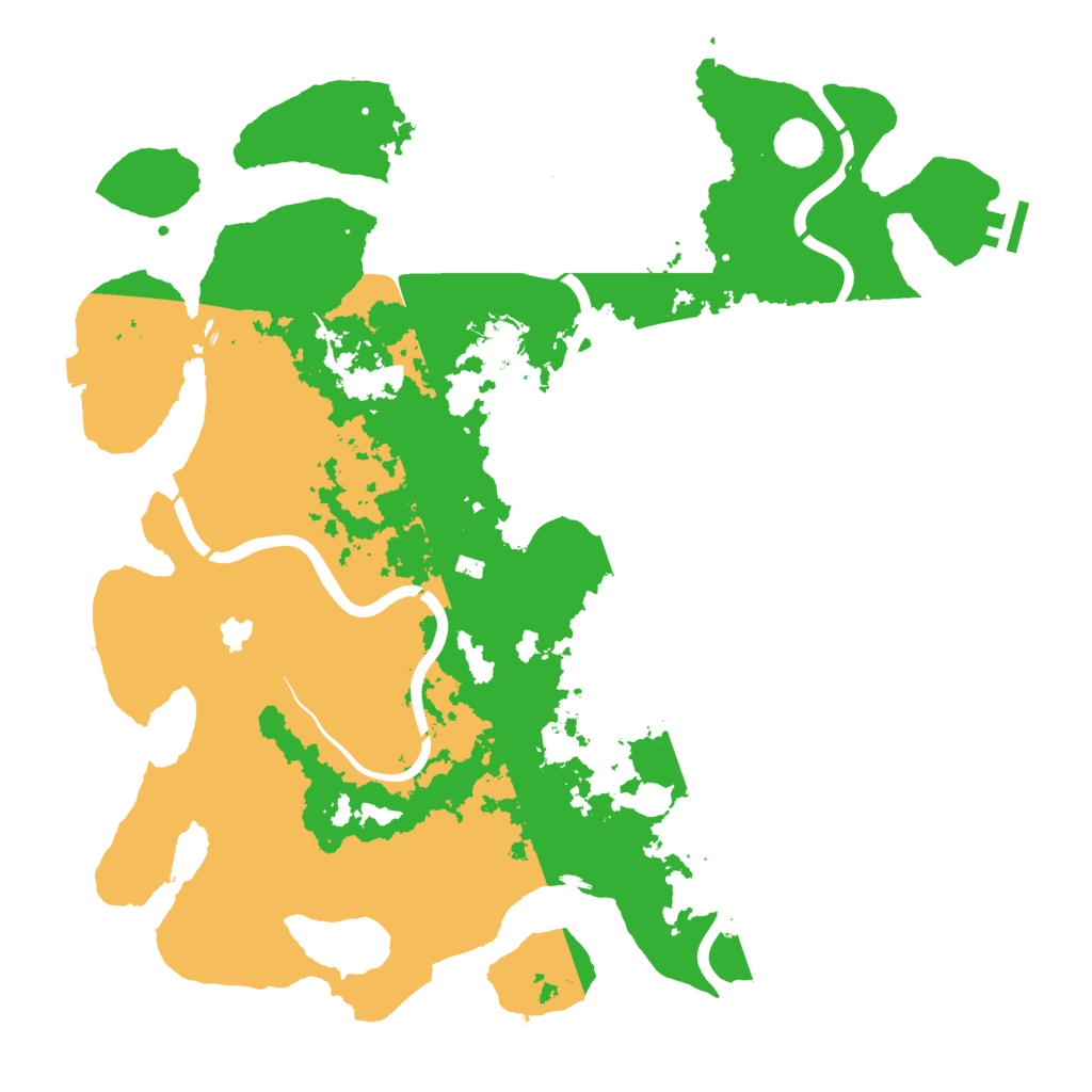 Biome Rust Map: Procedural Map, Size: 4250, Seed: 23587687