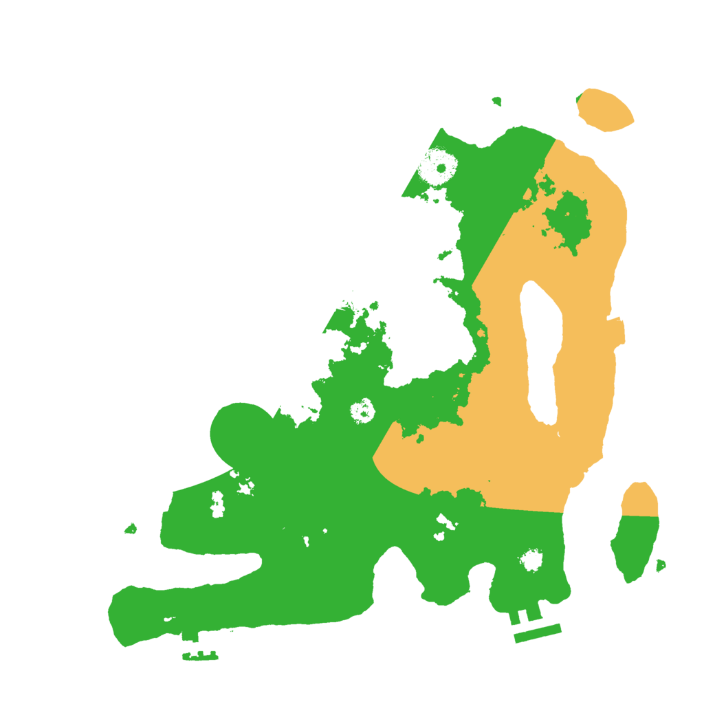 Biome Rust Map: Procedural Map, Size: 3000, Seed: 1183614056