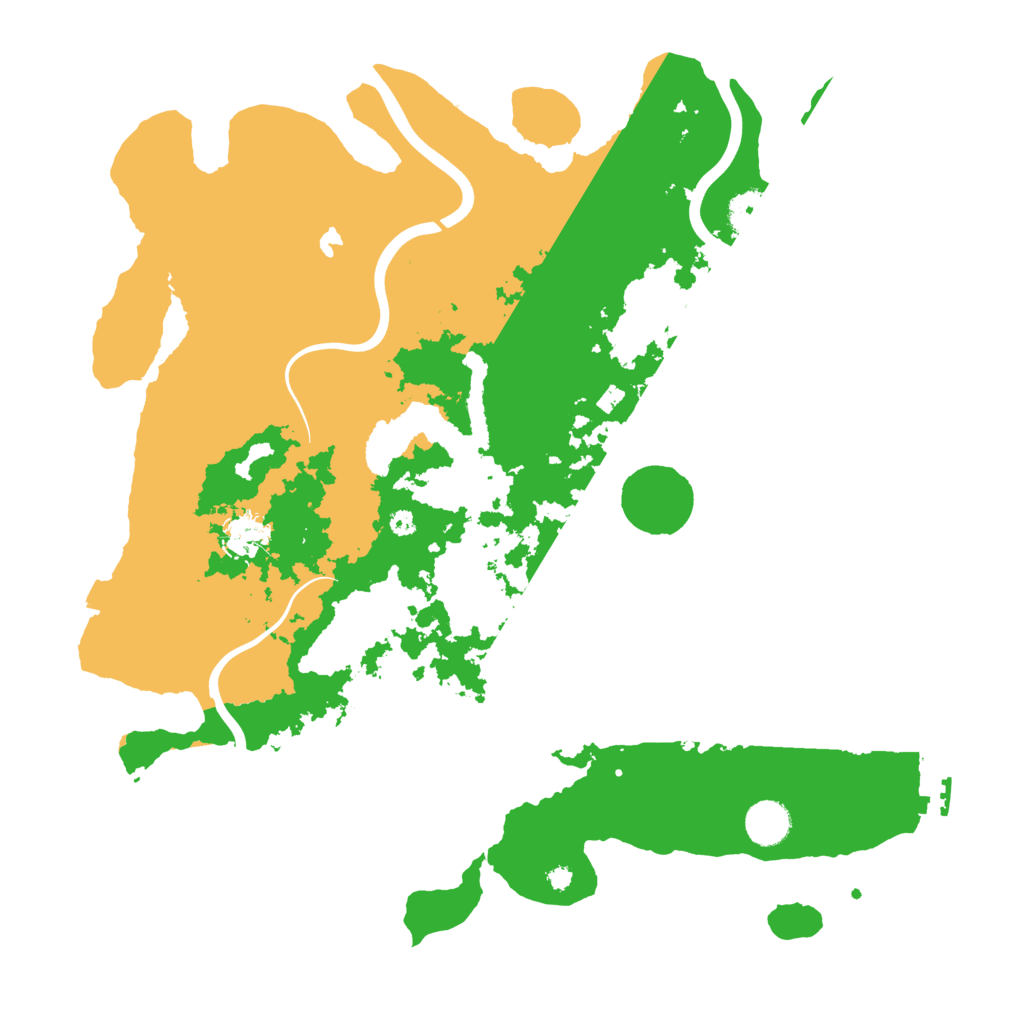 Biome Rust Map: Procedural Map, Size: 4000, Seed: 87934560