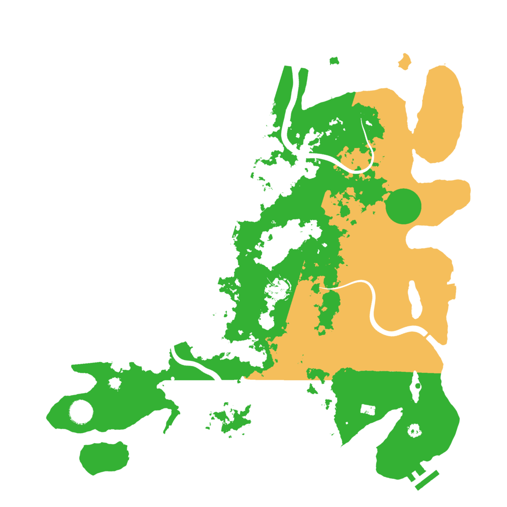 Biome Rust Map: Procedural Map, Size: 3750, Seed: 1850269841