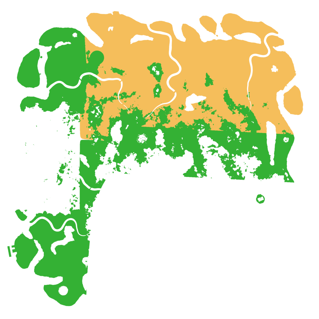 Biome Rust Map: Procedural Map, Size: 6000, Seed: 120359698
