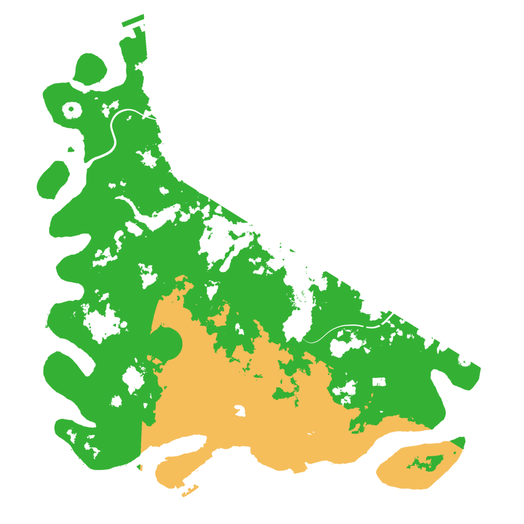Biome Rust Map: Procedural Map, Size: 4250, Seed: 2126860099