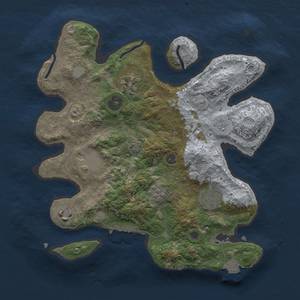 Thumbnail Rust Map: Procedural Map, Size: 3000, Seed: 568748562, 11 Monuments