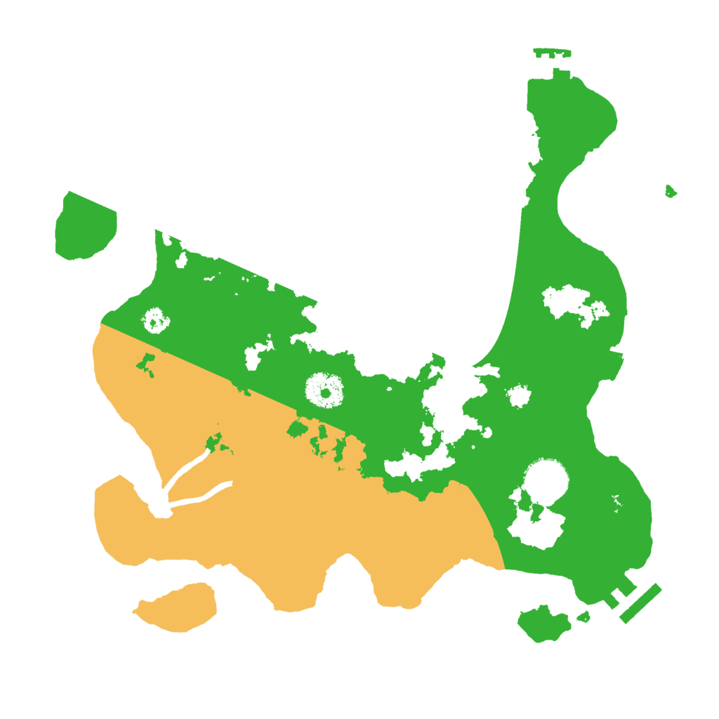 Biome Rust Map: Procedural Map, Size: 2900, Seed: 938907071