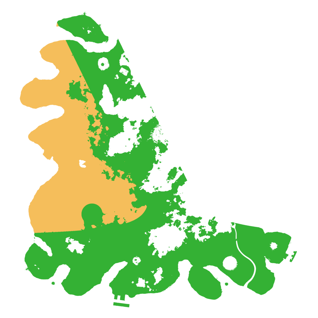 Biome Rust Map: Procedural Map, Size: 4000, Seed: 2037384657