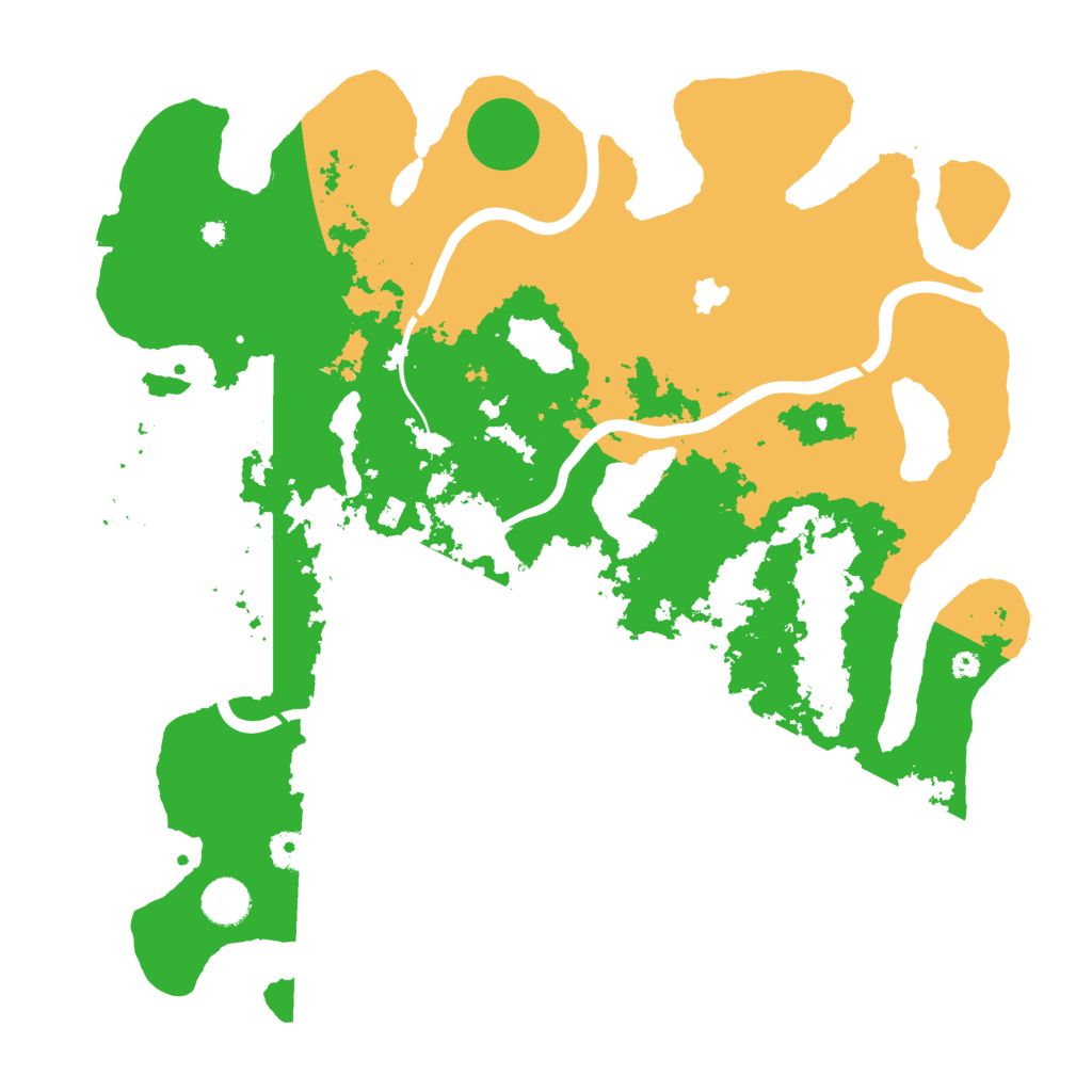 Biome Rust Map: Procedural Map, Size: 4000, Seed: 666468545