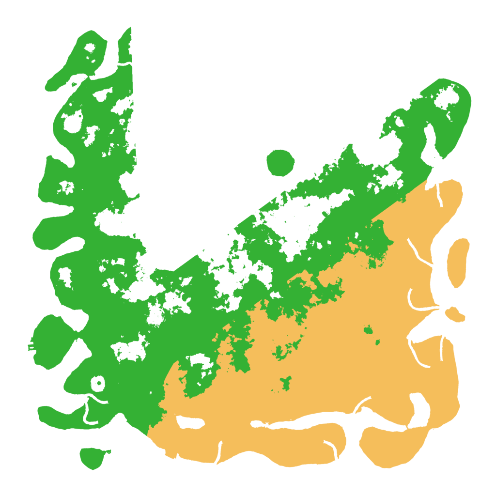Biome Rust Map: Procedural Map, Size: 5000, Seed: 1377068935