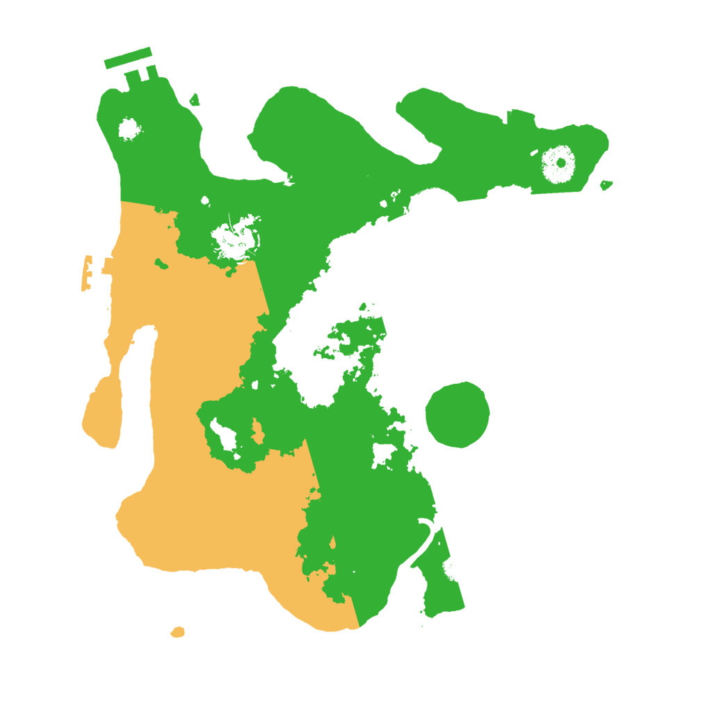 Biome Rust Map: Procedural Map, Size: 3000, Seed: 5540