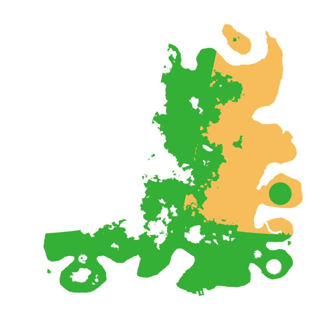 Biome Rust Map: Procedural Map, Size: 3750, Seed: 1759887857