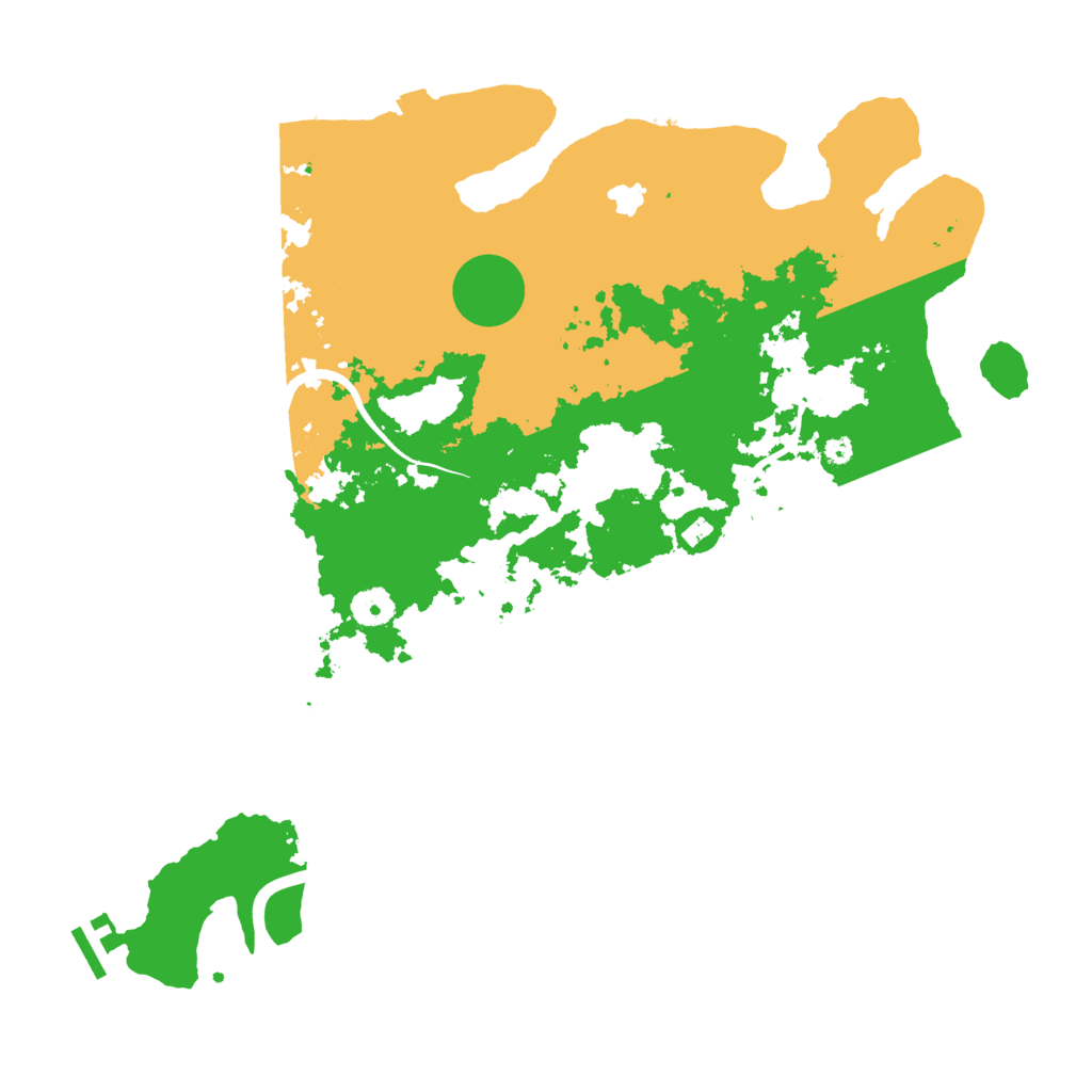 Biome Rust Map: Procedural Map, Size: 4000, Seed: 4251984