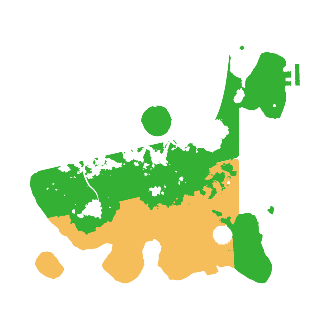Biome Rust Map: Procedural Map, Size: 3000, Seed: 1554