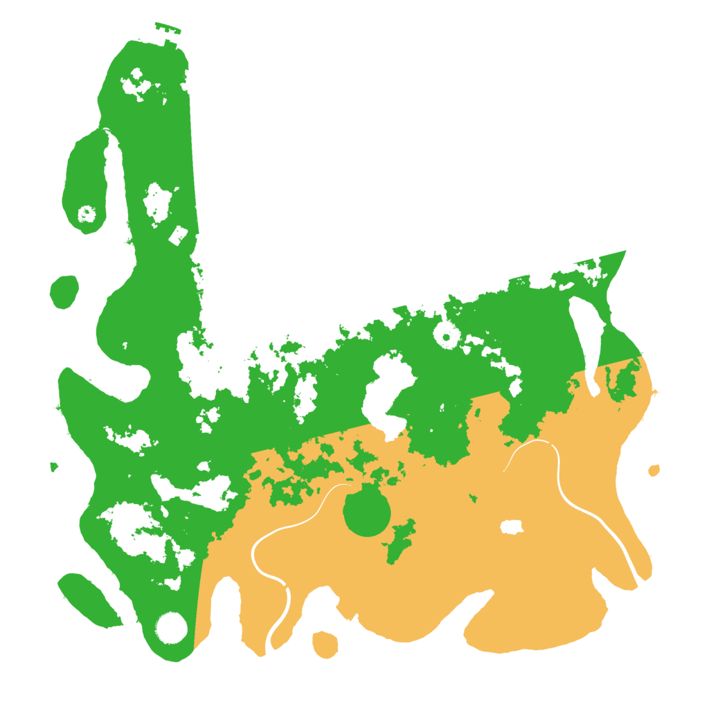 Biome Rust Map: Procedural Map, Size: 4000, Seed: 17089
