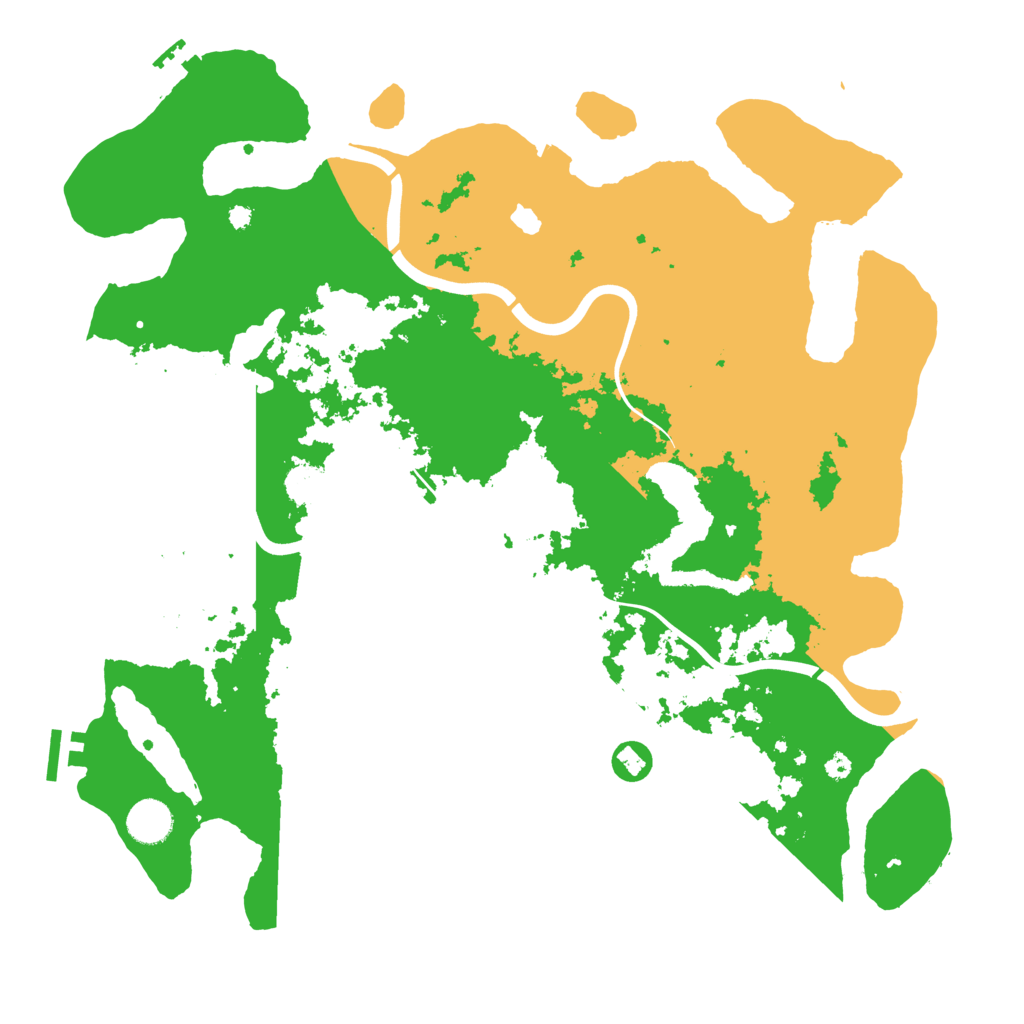 Biome Rust Map: Procedural Map, Size: 4000, Seed: 66070191