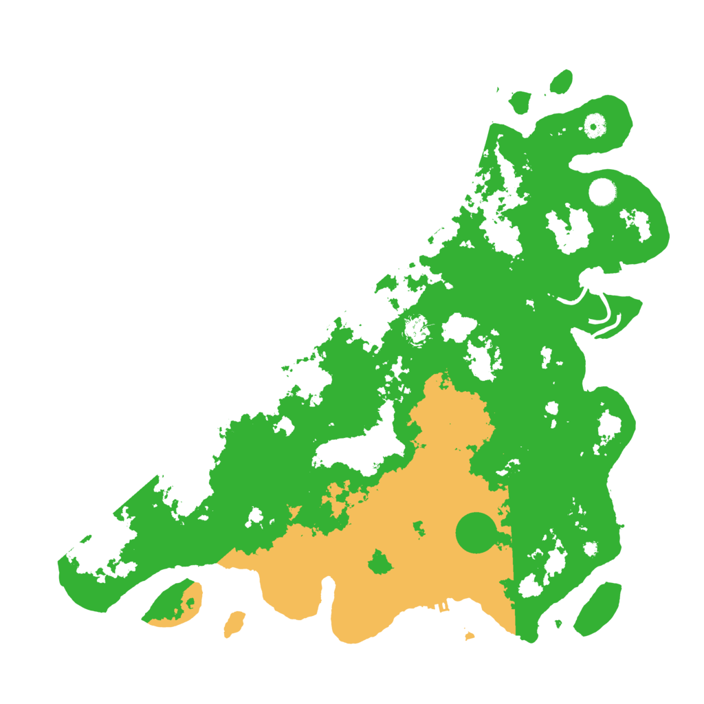 Biome Rust Map: Procedural Map, Size: 4500, Seed: 9496515