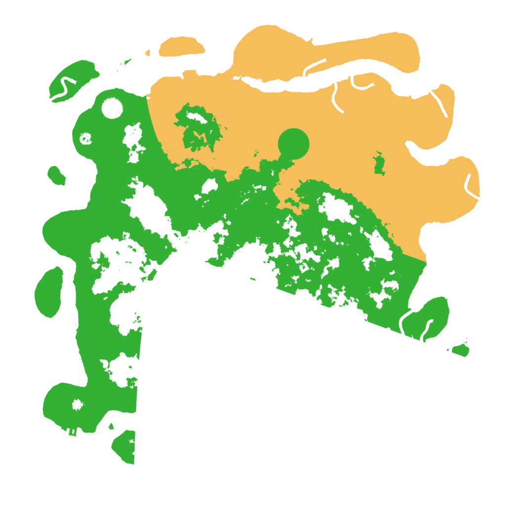 Biome Rust Map: Procedural Map, Size: 4250, Seed: 4045