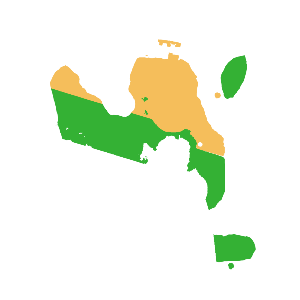 Biome Rust Map: Procedural Map, Size: 2000, Seed: 1269746739