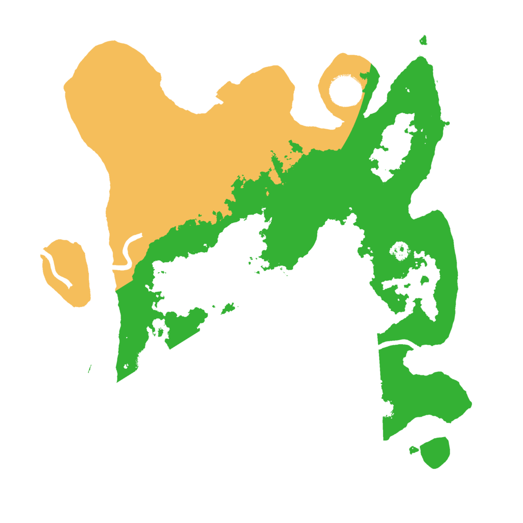 Biome Rust Map: Procedural Map, Size: 2900, Seed: 1770170088