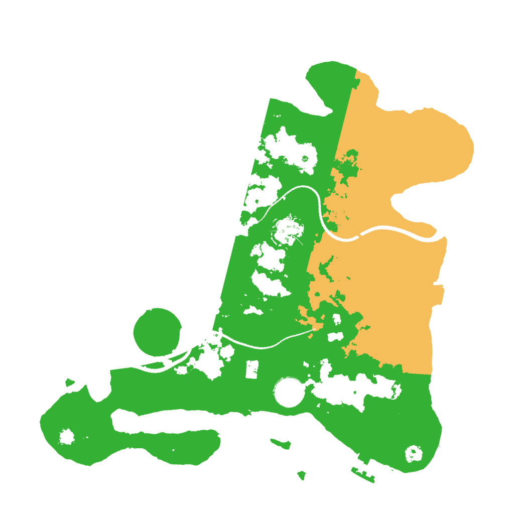 Biome Rust Map: Procedural Map, Size: 3000, Seed: 19818