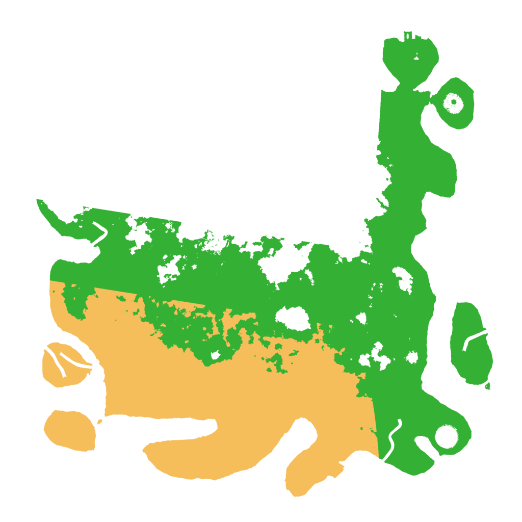 Biome Rust Map: Procedural Map, Size: 4000, Seed: 314445