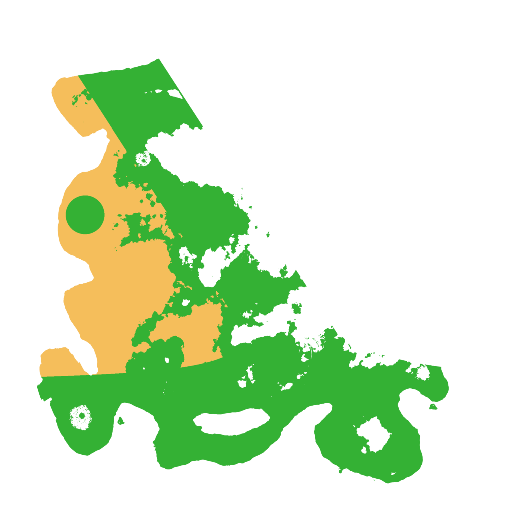 Biome Rust Map: Procedural Map, Size: 3500, Seed: 55237987