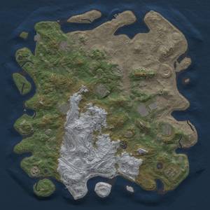 Thumbnail Rust Map: Procedural Map, Size: 4550, Seed: 89081759, 19 Monuments